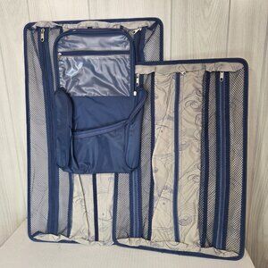 SAMSONITE GARMENT DIVIDER Set (3) For Carry On/Luggage/Suitcase Blue